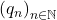 \left(q_n\right)_{n\in\mathbb{N}}